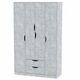 Шкаф для одежды LOVE, Цвет каркаса: Ателье светлый 