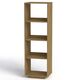 Стелаж для книг-3 МГ-5, Колір каркасу: Дуб Крафт золотий 