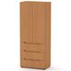 Шкаф распашной для одежды МС-22, Цвет каркаса: Бук 