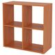 Стелаж для книг КШ-22, Колір каркасу: Вільха 