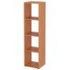 Стеллаж для книг КШ-23, Цвет каркаса: Бук 