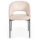 Мягкий стул Halmar K-373 бежевый - фото 2