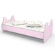 Ліжко дитяче з фігурною спинкою КДФ-002 1438x700x500 Різнокольоровий каркас - фото 3