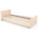 Ліжко односпальне з ламелями ЛО-1/1900х800 Бук/Дуб молочний/Дуб сонома трюфель - фото 4