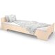 Кровать детская деревянная КДО-005 1932x838x500 Бук/Дуб молочный 